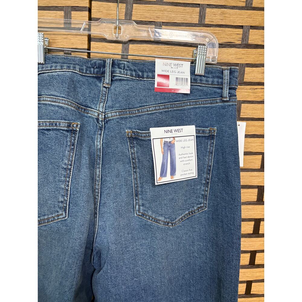 Nine West Wide Leg Jeans SIze 14 - Picture 4 of 7